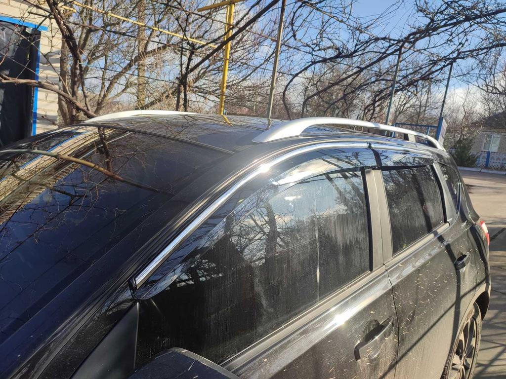 

Вітровики з хромом (4 шт, Sunplex Chrome) для Nissan Qashqai 2007-2010 рр.