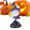 Ghost Figure Cute Ghost Statue Home Sculpture With Spring For Living Room Entryway Bookshelf Themed Party Bedroom Holiday Porch