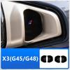 For BMW X3 iX3 G45 G48 2025 Car Door Handle Wrist Decoration Cover Stainless Steel Protection Sticker Styling Accessories npmk56