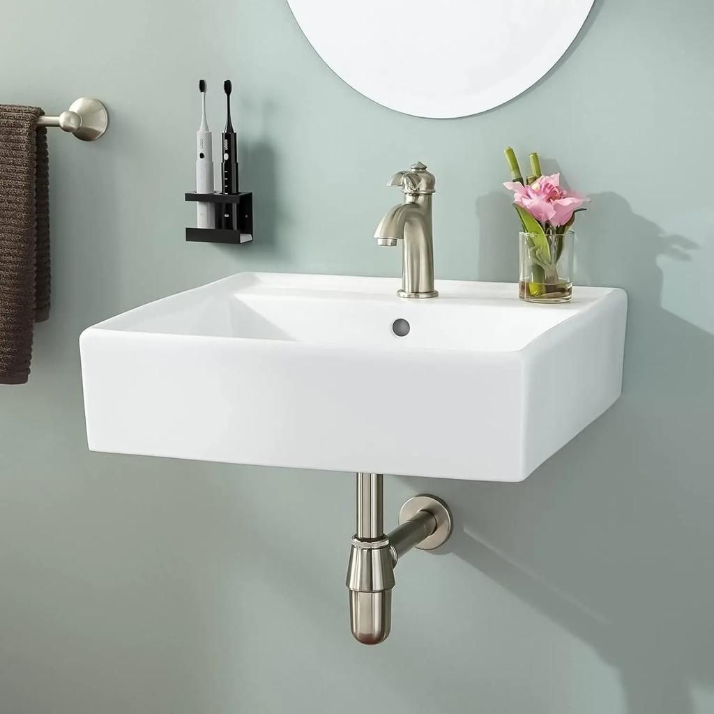 Aluminum Wall Mount Electric Toothbrush Holder for Bathroom, Shower, Toothbrush Hanger Brush Stand, Hanger Bathroom Organizer