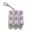 Foods Clicker Anti-stress Toy Pendant Stress Relief Calming Keychain Keys  Children Adults