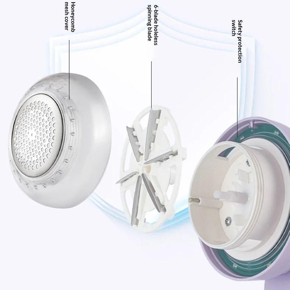 Digital Display Lint Shaver Foldable Handle Hairball Removal Machine  Clothing Maintenance