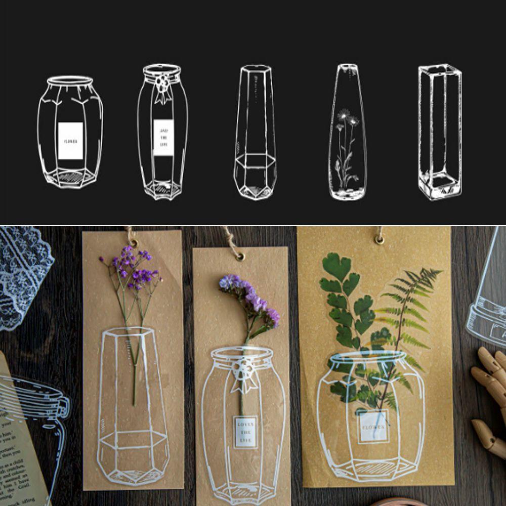 1Bag Bookmark Maker Pressed Flower Bookmark Herbarium Bookmarks Transparent Dried Flower Bookmarks Flower Page Bookmark