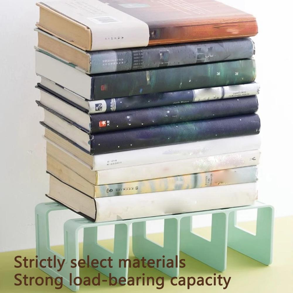 Mehrzweck-Buchstützen, Bücherregal, Bücherregal, Schreibtisch-Bücherregal für Bücher, CDs, Zeitschriftensammler, Schul- und Bürobedarf