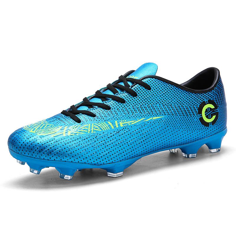 Football Shoes Men AG Broken Nails Children Boys Young Students Training Shoes Competition Plus Size 4648