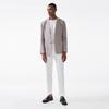 Stco Diems [Premium] 100% Linen Jacket Grey (Classic Fit)_Djaub31Csg