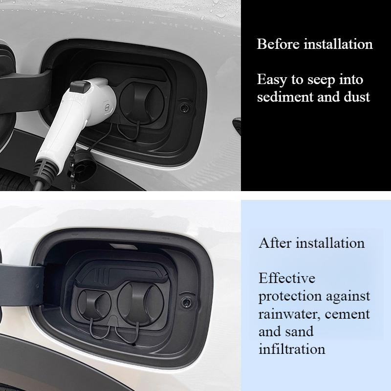 For BYD ATTO2 Yuan UP Charging Port Dust Cover Sealing Ring Waterproof Sealing Strip Accessories Rainproof Cover Modification