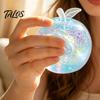 Stress Relief Toys for Adults Kids Maltose Glitter Apple Squeeze Ball, Soft TPR Slow Rising Fidget Creative Birthday Gifts Girls Toy Anxiety