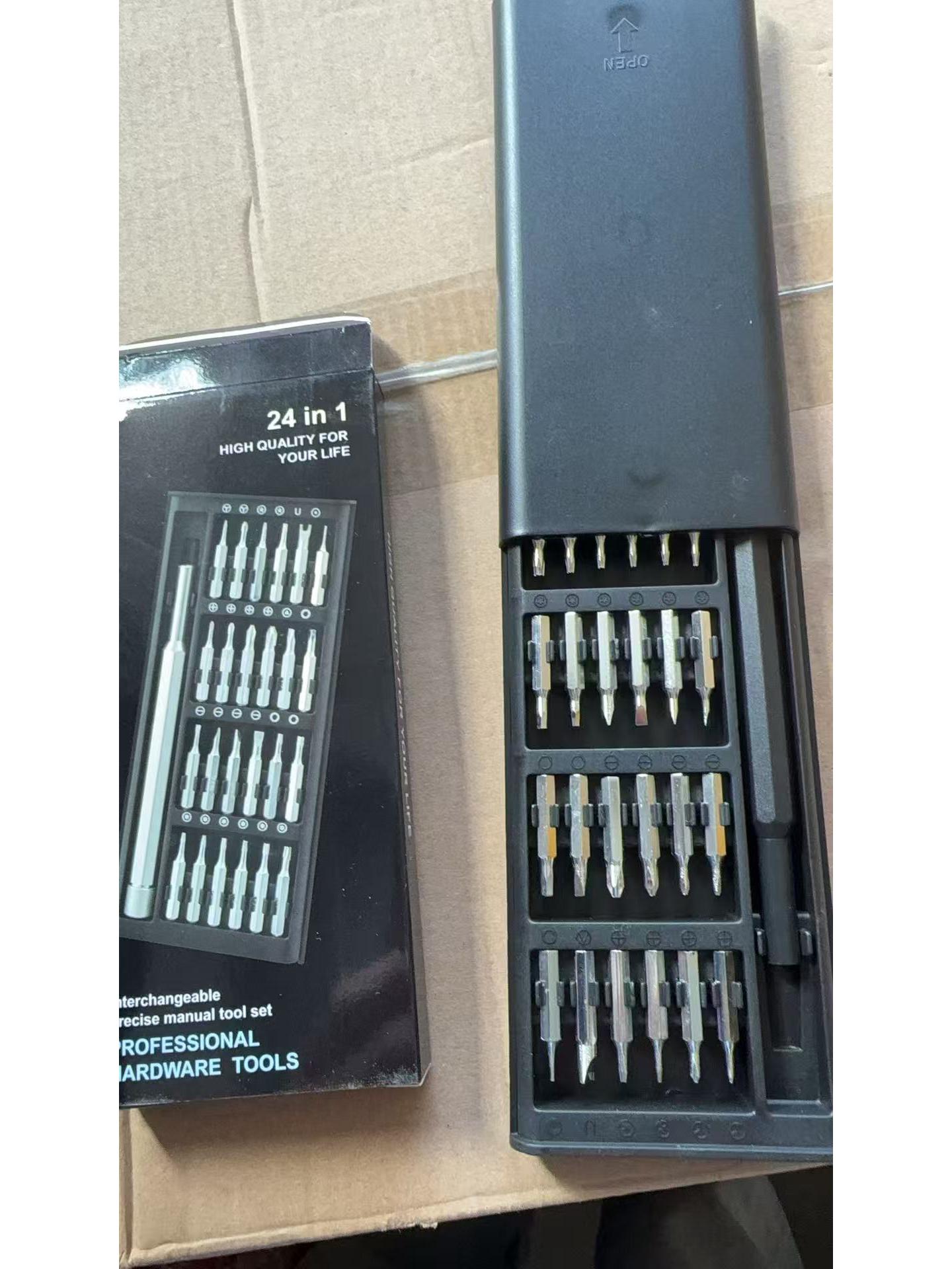 24-in-1 Magnetic Precision Screwdriver Set for Mobile Repair
