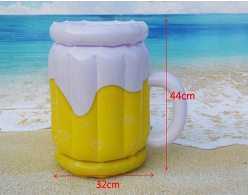 Pvc Inflatable Ice Bucket Beer Inflatable Ice Bar Water Beverage Inflatable Ice Tray Beer Cup Ice Bucket