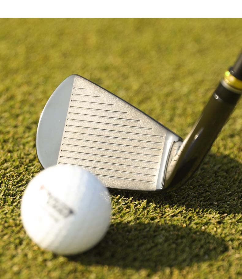 PGM Men's 20th Single Piece Forged Soft Iron Golf Club - Seven Iron with Low Center of Gravity