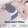 Comfortable Unisex Sleep Pillow Waist Protection Lumbar Cushion Belt  Bed Sleeping