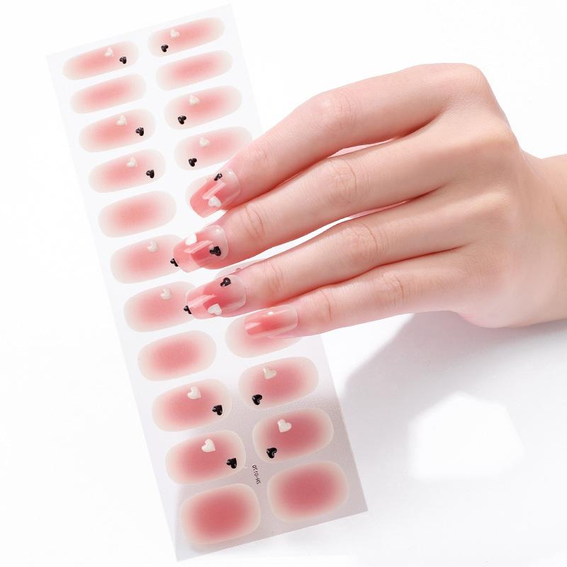 Beauty Nail Stickers Decoration Ice Stars Love Cartoon 5D Three-dimensional Nail Art Stickers Mix