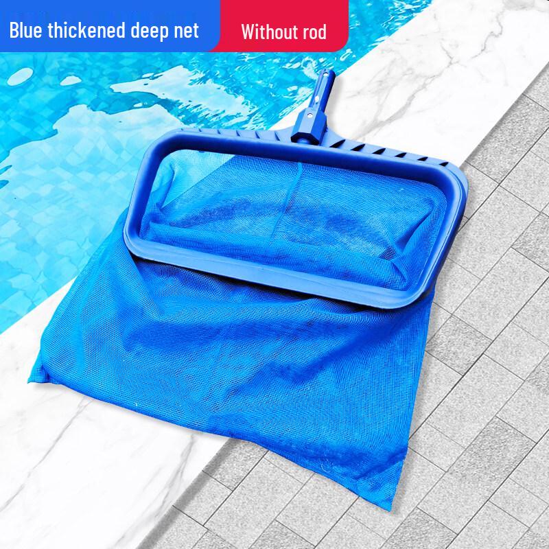 Reinforced Deep Net Pool Skimmer with Telescopic Pole