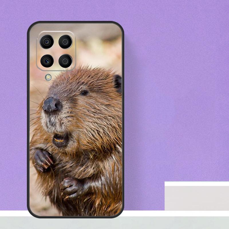 Animal Beaver Case For Samsung Galaxy M16 M11 M21 M31 M20 M23 M54 M14 M34 M13 M52 M32 M12 M36 M56 M15 M55