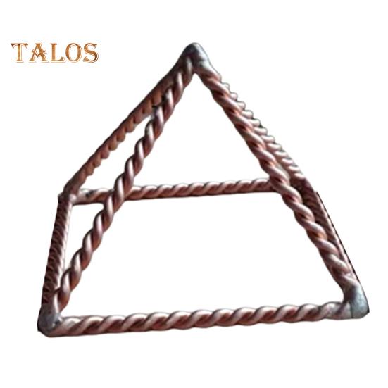 Metal Wire Energy Pyramid Decoration Cube of Power 188 MHz Tensor Style Pyramid Promotes Health Enhances Fields Space Purifying Healing Pyramid