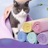 Large-sized Pet Absorbent Towel - Quick-drying Imitation Deer Skin Towel for Cats and Dogs - Bath Towel - Cleaning Product