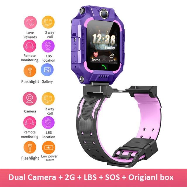Q19 Kinder Smart Watch LBS Position Q12 Baby Smart Watch Dual Kamera SOS  Telefon Uhr Voice Chat Smartwatch Kinderuhr Geschenk günstig kaufen —  Preis, kostenlose Lieferung, echte Bewertungen mit Fotos — Joom