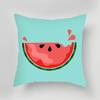 Watermelon Pattern Decorative Pillow Cover Car Sofa Square Cushion Pillow Cover