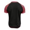 Men's Summer Short Sleeve T-Shirt Fashion Patchwork Henry Collar Button Casual Tees Tops