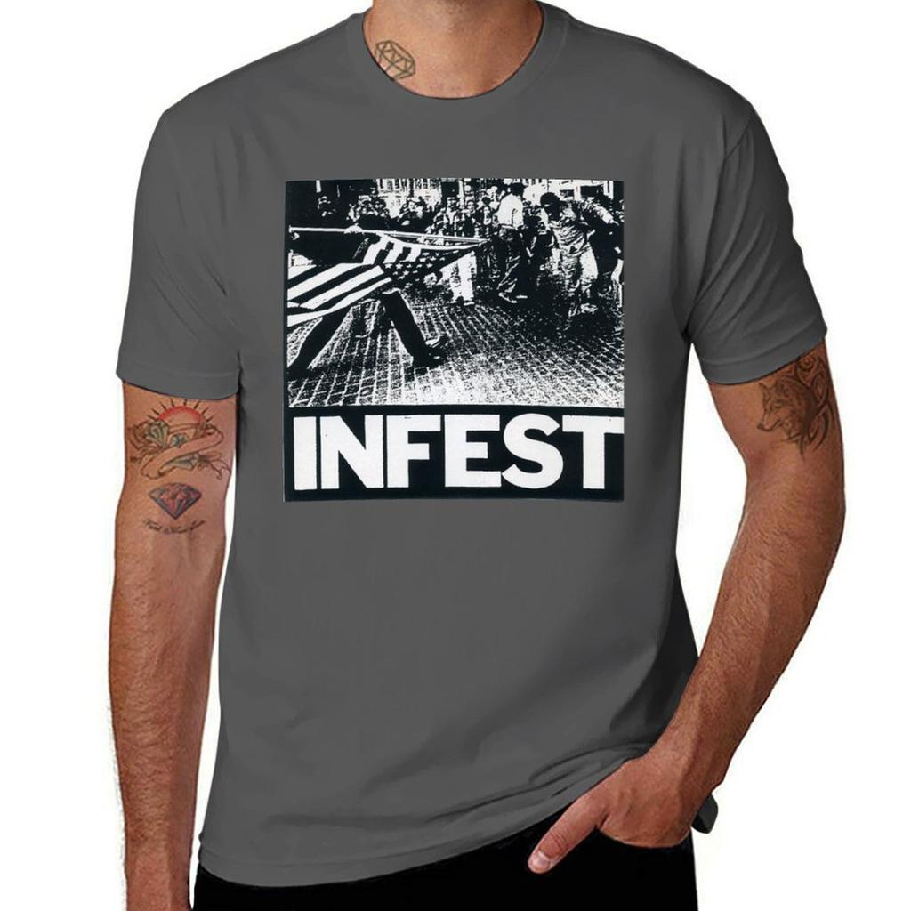 Infest The Rats Nest TShirt Odor Resistant Short Sleeve Top TShirt