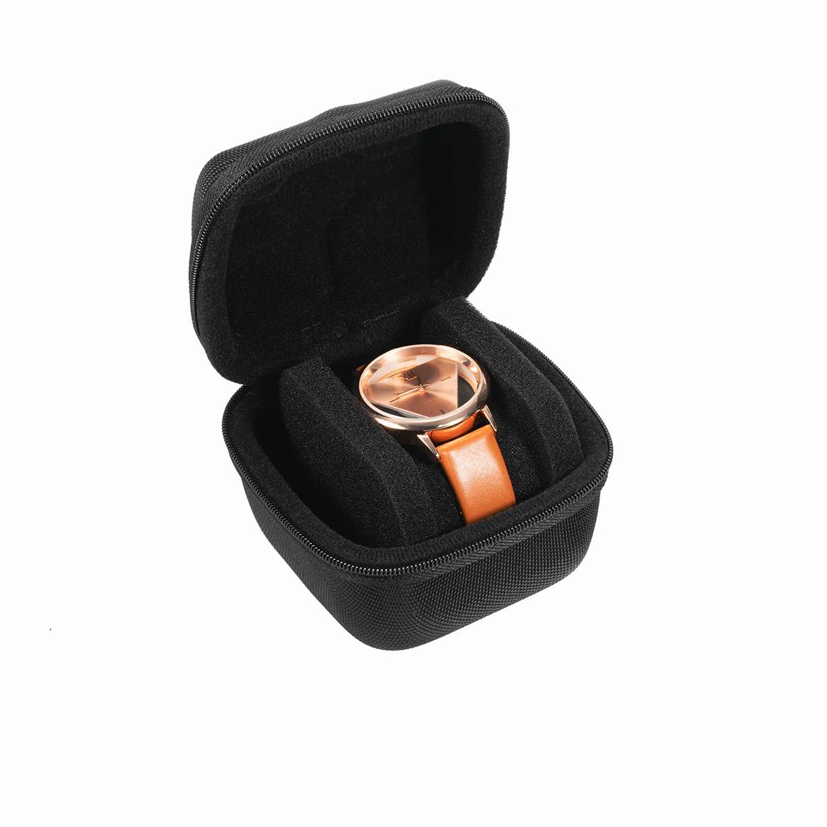 Watch Box Organizer Watch Travel Case Portable Storage Watch Display Holder for Wristwatches and Smart Watches Men Women Gift