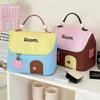 Large Capacity Makeup Bag Mini Room Shape Cosmetics Storage Bags Pouch Travel Storage Bag Toiletries Organizer Storage Supplies