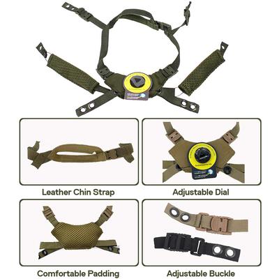 Helm-Zifferblatt-Aufhängungssystem, Kinnriemen, Ersatz für Fast MICH Wendy Helm-Aufhängeriemen