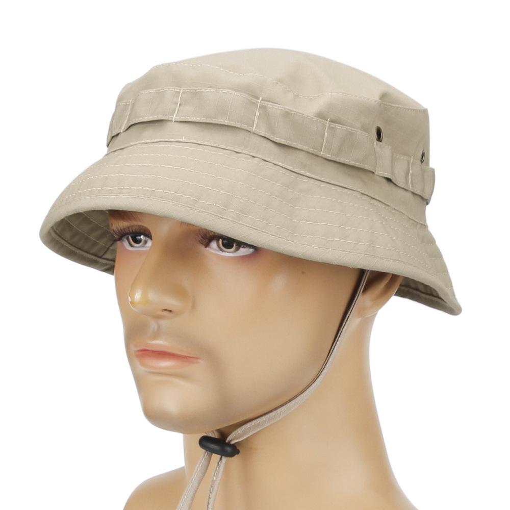 

Тактическая камуфляжная шапка-бини с короткими полями для рыбалки, походов и охоты 60cm