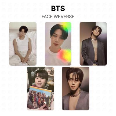 BTS FACE WEVERSE Offizielle Fotokarte