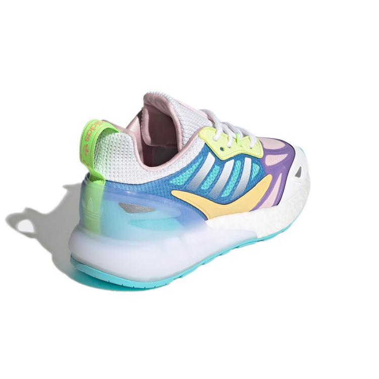 Adidas Originals ZX 2K BOOST 2.0 Breathable Low top Kids Lifestyle Shoes Teenagers GZ7502