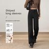 Women's High-Waist Slim Straight-Leg Denim Jeans