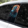 2pcs Nun Sisters Car Decal Car B-Pillar Sticker Smoking Nun Styling Car Decal Diy Car Door Post Vinyl Decal Cool Nun Decal
