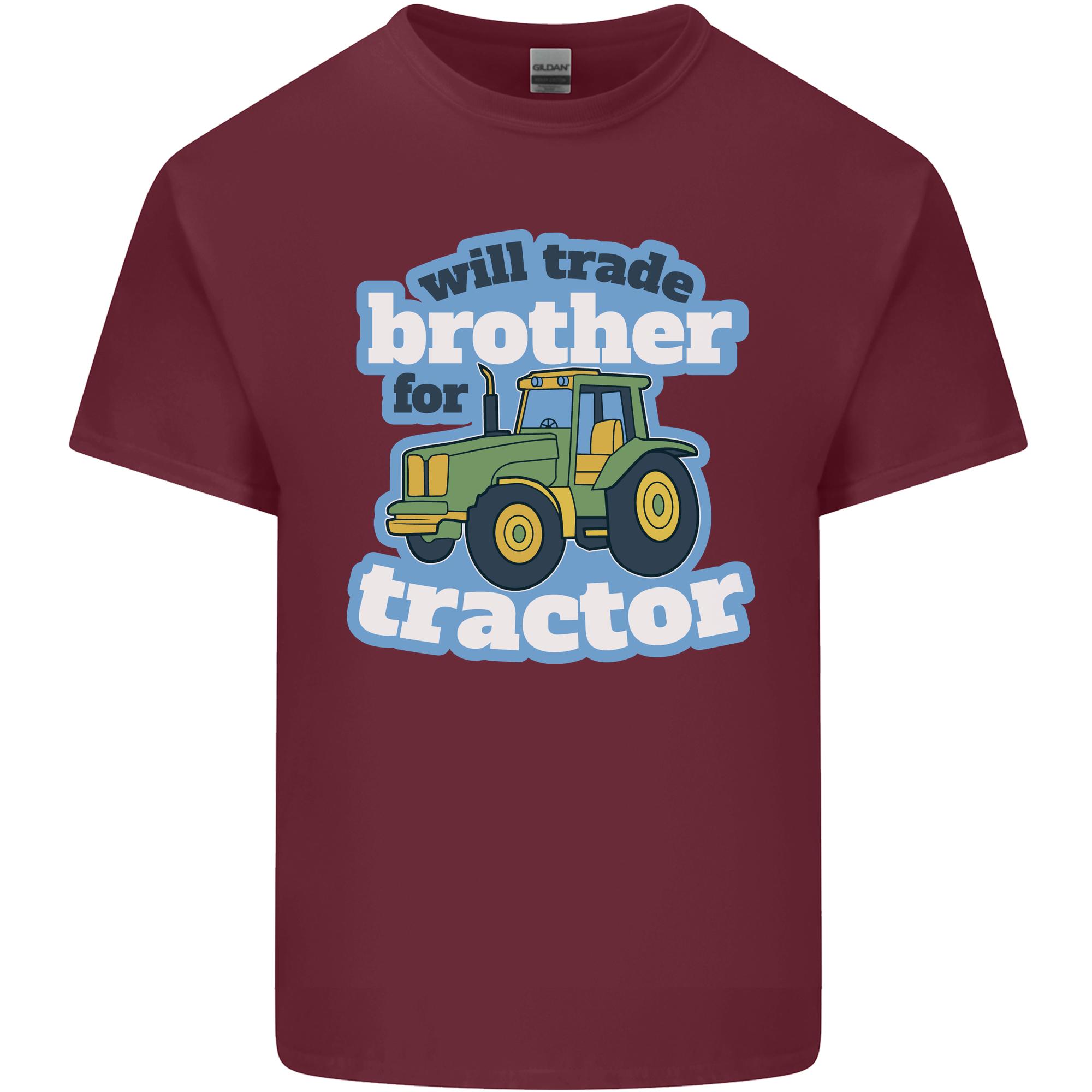 Will Trade Brother For Tractor Farming Unisexs Light Cotton TShirt S
