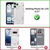 Tempered Glass for Nothing Phone 3a Lite [2-Pack] Phonillico® Screen Protector