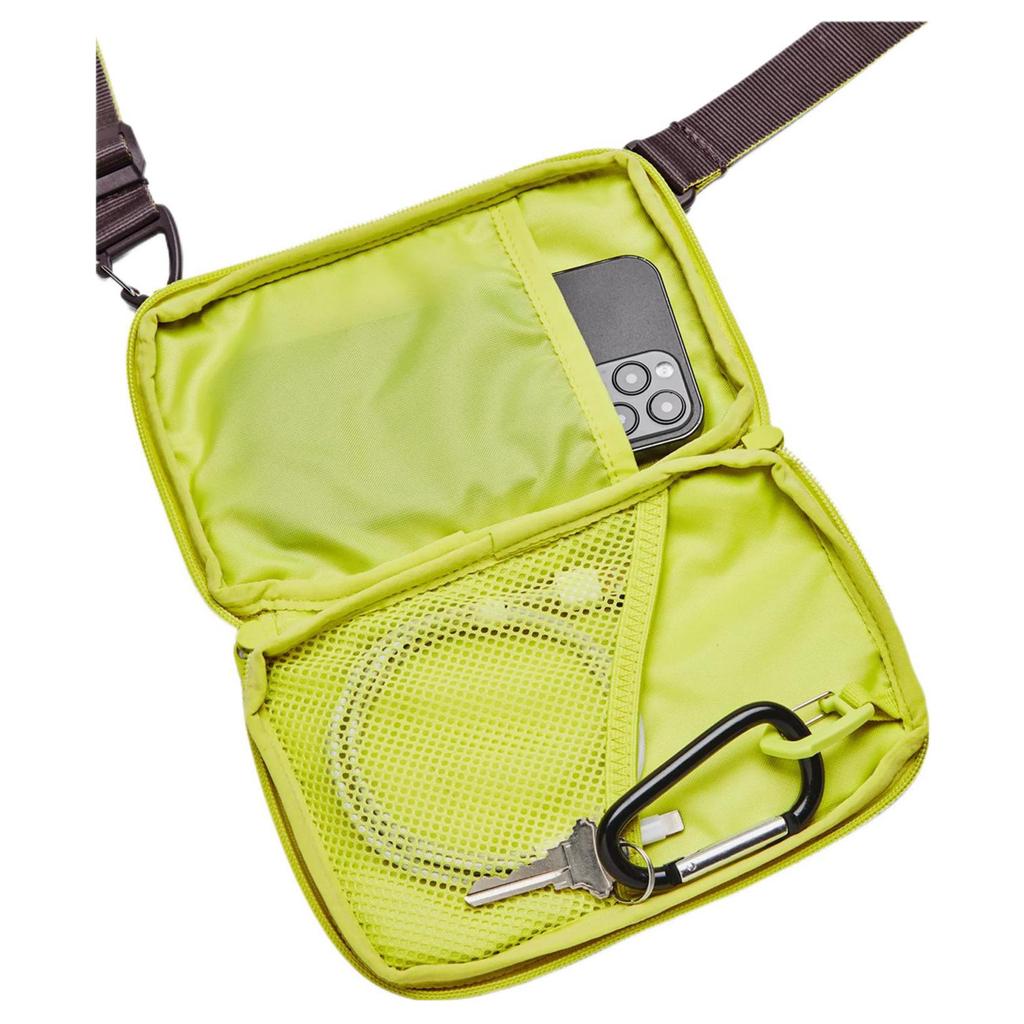 New Under Armour Polyester Shoulder Bag, Crossbody Bag Trumpets Unisex Lime Yellow & Grayish Brown 1376465-743