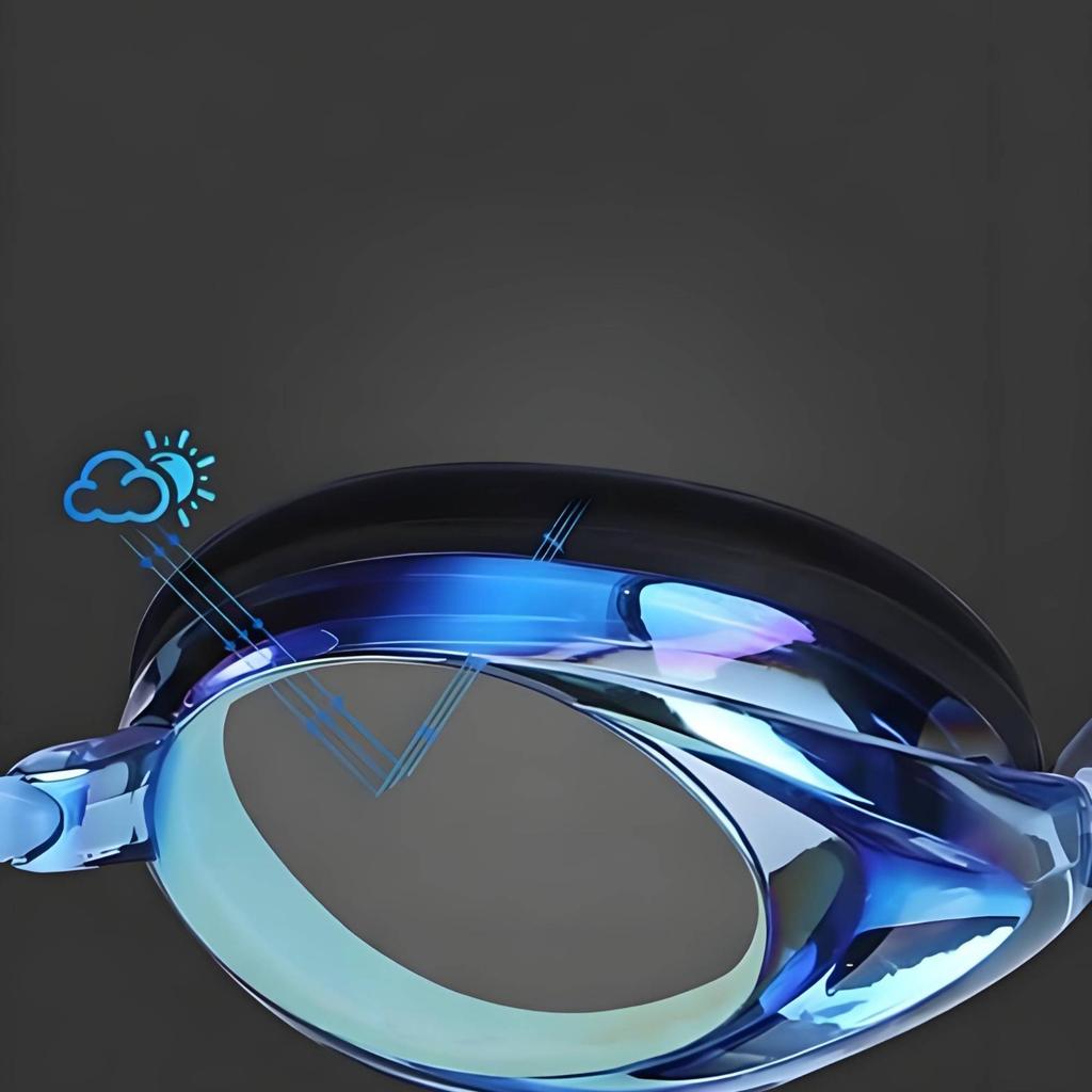 Racing Aquatic Goggles Waterproof Mirrored Performance Goggles Swimming Equipment Hydrodynamic Adjustable Fit for Adults