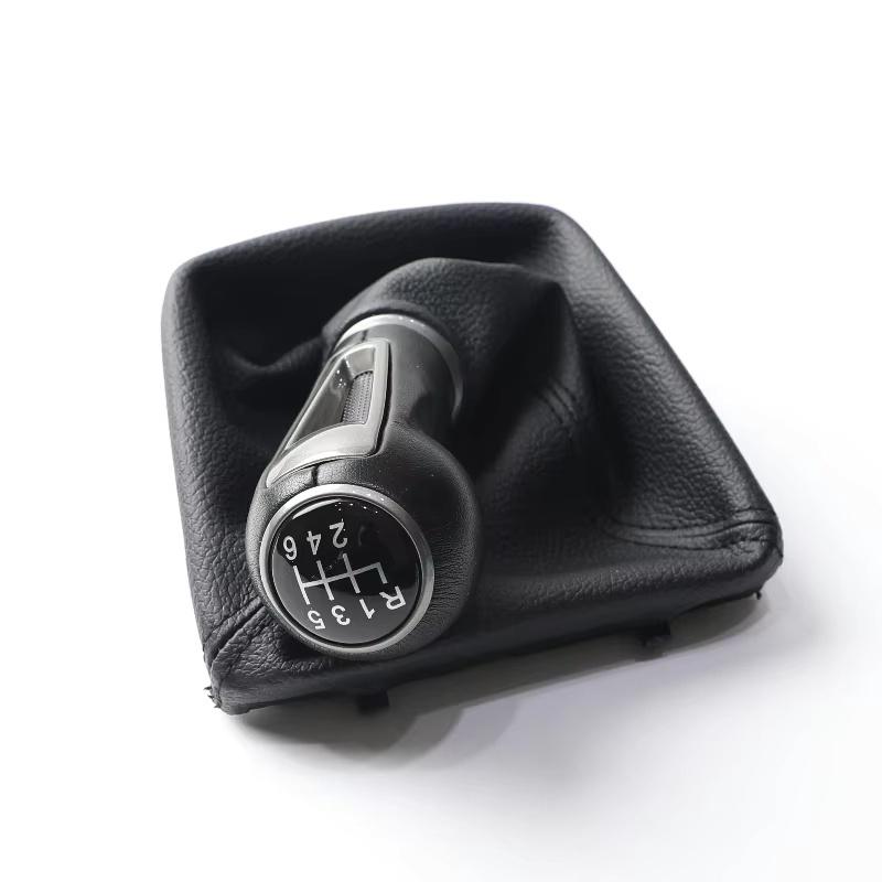 5 6 Speed Car Gear Shift Knob For SEAT IBIZA IV (6J) 2009 2010 2011 2012-2017 With Gaiter Boot Leather Cover Case Accessory