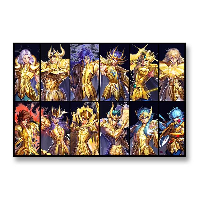 

Saint Seiya Poster Sagittarius Decorative Mural Anime Decorative Paintings Children s Room Wall Art Picture Home Decor Aesthetic 21X30CMNo Framed