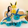Big Size Pet Pokemon Rayebu and Water Eevee Plush Toys Eevee Sitting Plushies Doll Toys Children's Dolls
