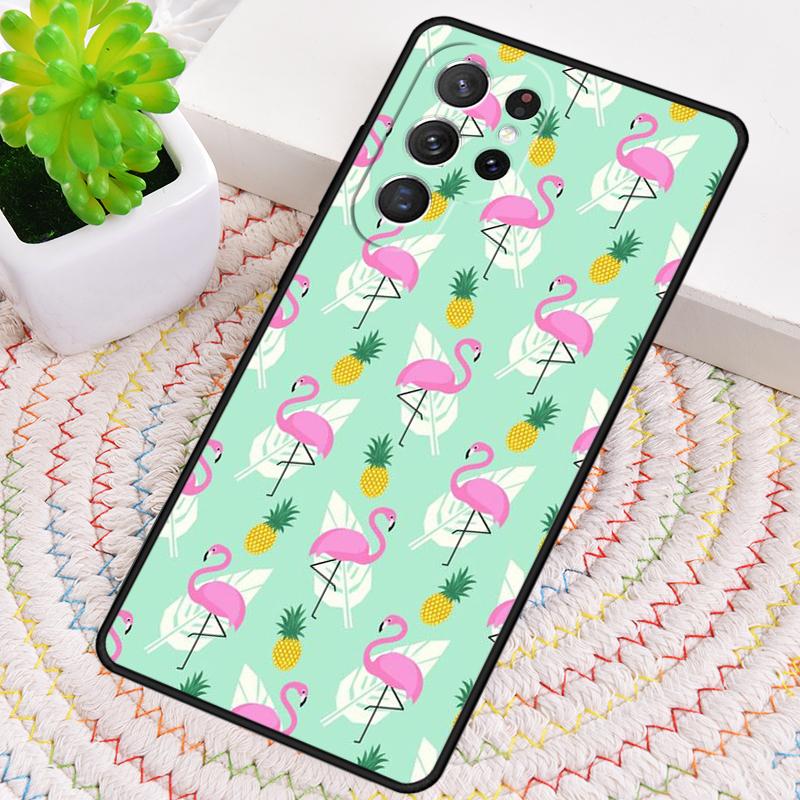 Flamingo Phone Case for Samsung Galaxy Note 10 Pro S26 Ultra S23 S24 FE S25 S21 S22 PLUS Shockproof Cove