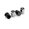4 stk Bilhjul Dekk Bolt-in Ventilkapsler Merke Bil Tilbehør For Mercedes Benz W205 W177 W212 W213 W221 W220 W176 ML G63 E63 GT AMG