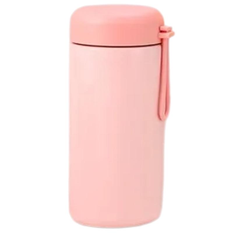 Isolierte Kaffee-Aufbewahrungsflasche Wasserflasche mit Tragegriff Vakuumisolierung Wasserbecher Outdoor-Campingzubehör