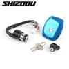 For Haojue Suzuki AX100  AX 100 Lock Set Motorcycle Ignition switch igntion lock set Tank Cap Lock Fuel Tank Lock