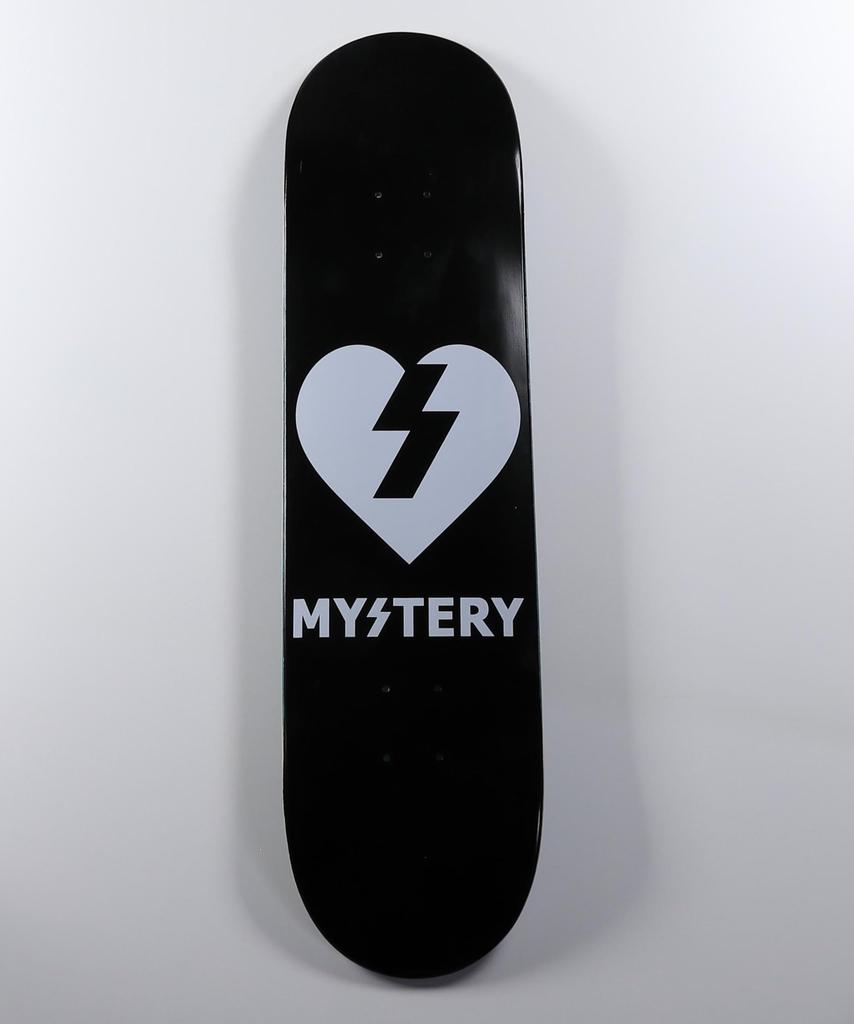 MYSTERY SKATEBOARD BLACK HEART Mystery Skateboard Black Heart Deck Imported from America 8.00inch