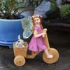 Resin Fairy Garden Figurines Creative Micro Landscape Crafts Fairy Statue  Flower Pot