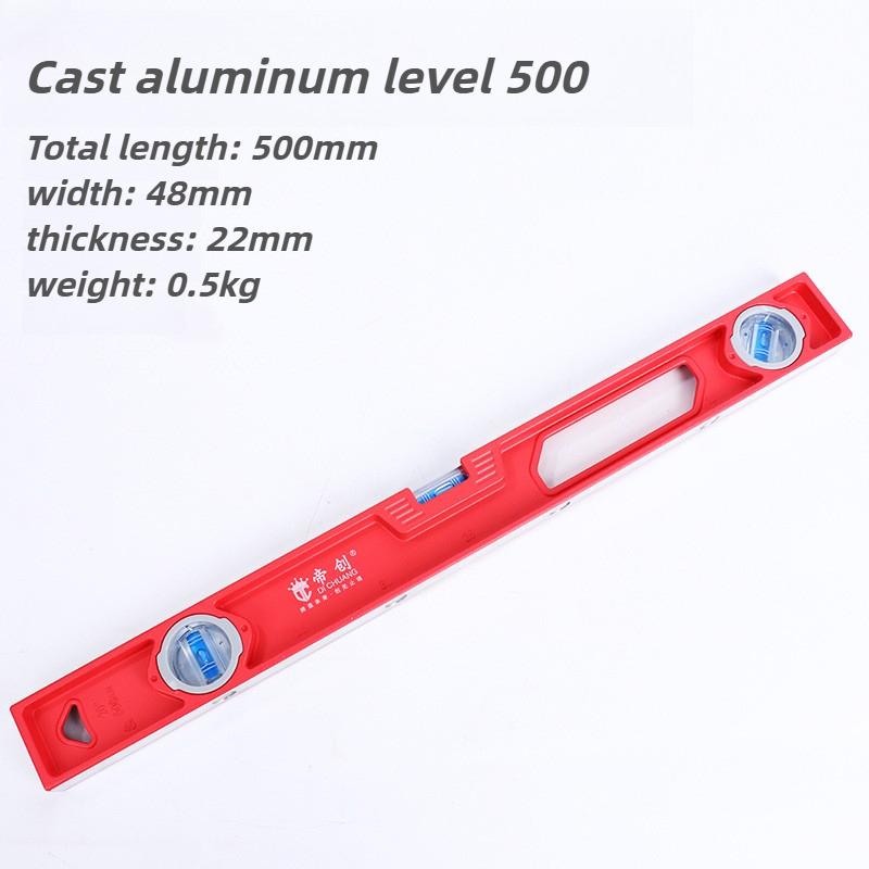 Bubble Horizontal Ruler High Precision Level Ruler Woodworker Building Magnetic Balance Spirit Level Portable Measuring Tools