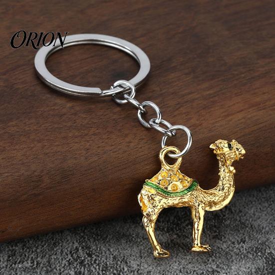 Metal Key Chain Alloy Camel Keychain for Backpack, Animal Shaped Shape Pendant Keyring Pendant, Handbags Backpack Decorative Accessories Travel
