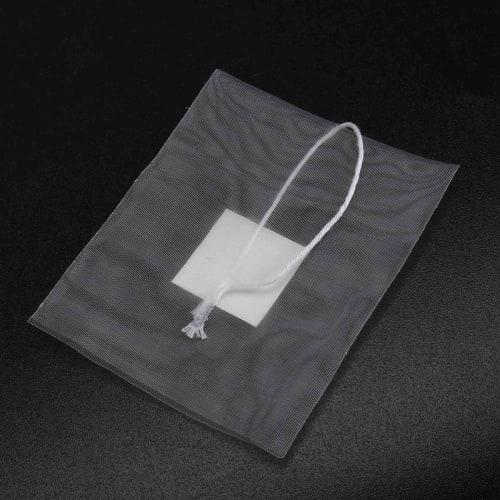 YOLTEC 1000pcs 5.5 X 7cm Pyramid Filter Nylon Tea Bags, Single String, Clear Label, Empty Tea Bags