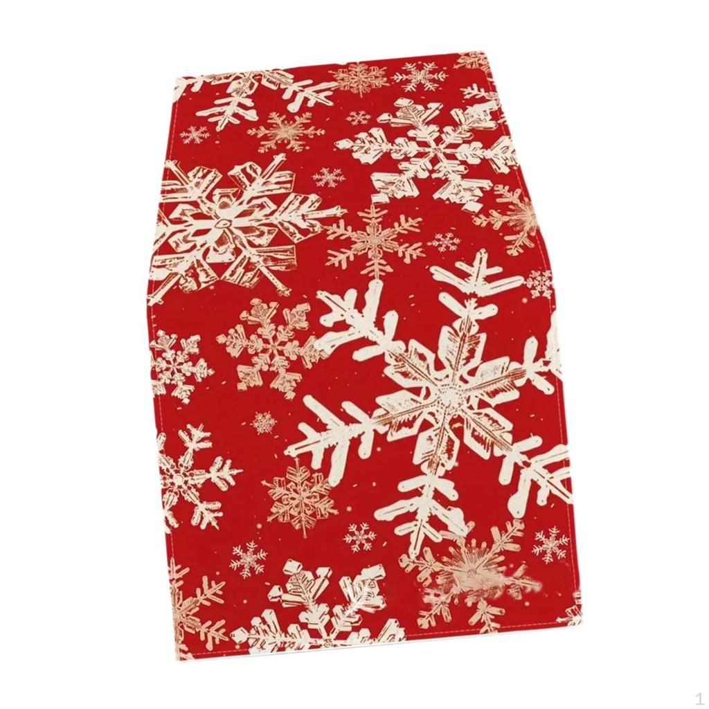 Weihnachten Tisch Läufer Tischset Party Dekoration Rechteck Tischdecke Abdeckung für Abendessen Kaffee